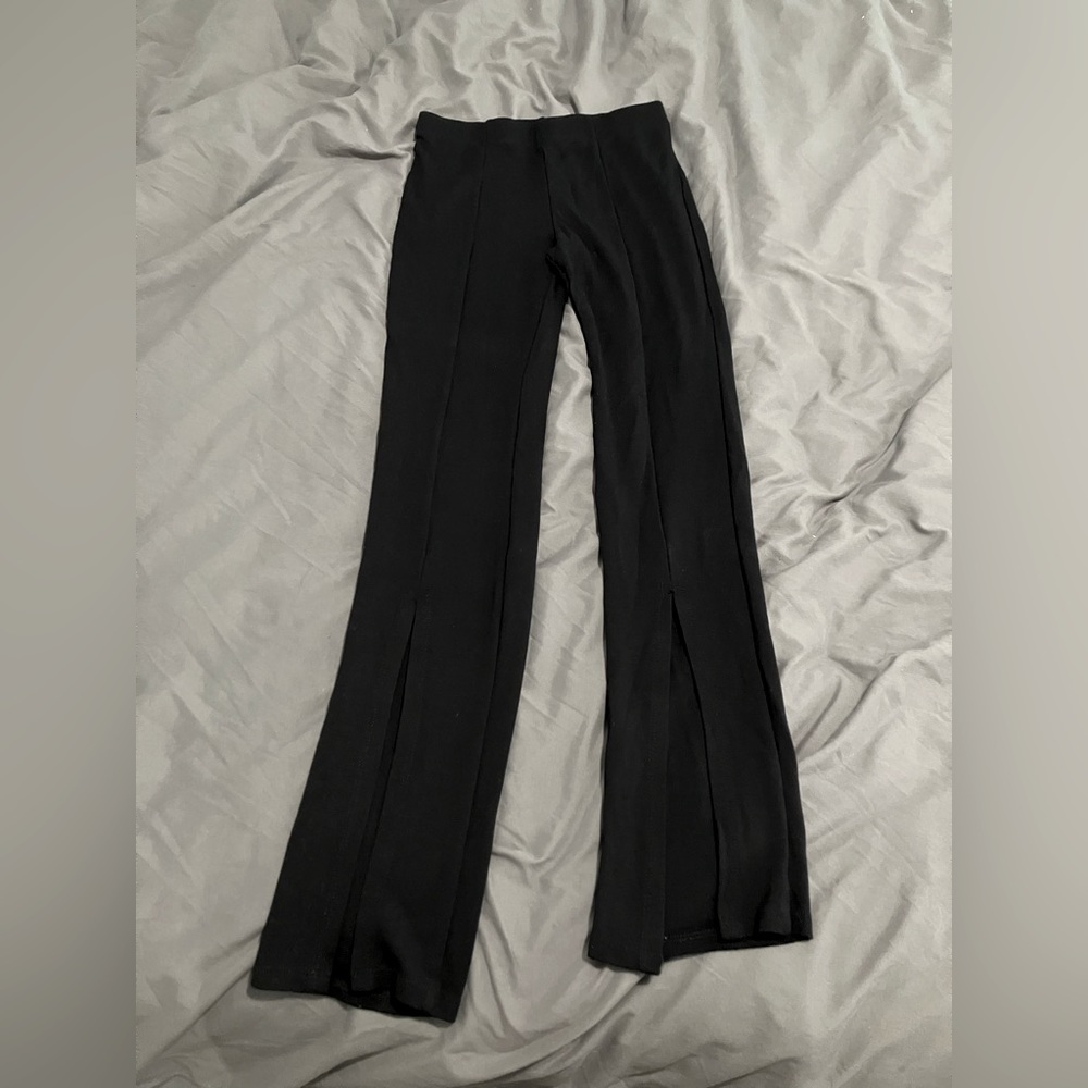 BP Front Split Hem Leggings